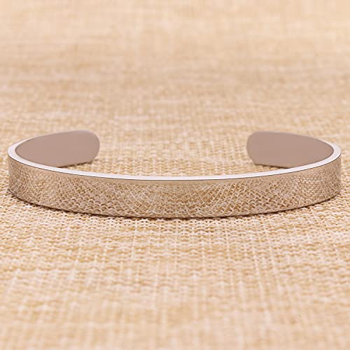 Btysun Bracelets for Women Mothers Day Bracelet Gifts from Daughter Inspirational Gifts for Women Graduation Gifts for Her Motivational Birthday Cuff Bangle Friendship Personalized Mantra Jewelry… - style: Always remember you're braver than you believe st