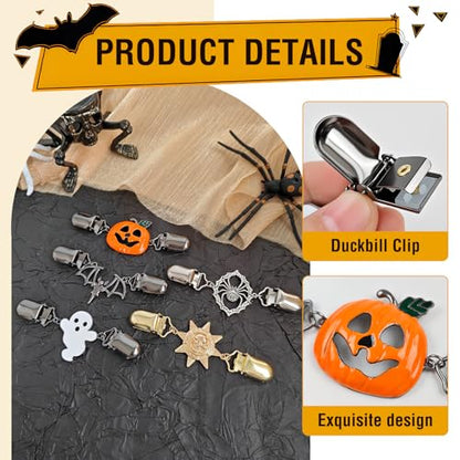 4 Pieces Vintage Sweater Shawl Cape Cloak Clips Retro Cardigan Collar Clasp Dress Shirt Brooch