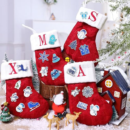 SANNIX 60Pcs Winter Pins, Christmas Winter Enamel Lapel Pins Snowflake Snowman Polar Bear Penguin Brooch Pins Blue White Christmas Holiday Pin Badge for Clothes Bags Hats Accessories Gifts, 30 Styles - style: Winter Pins