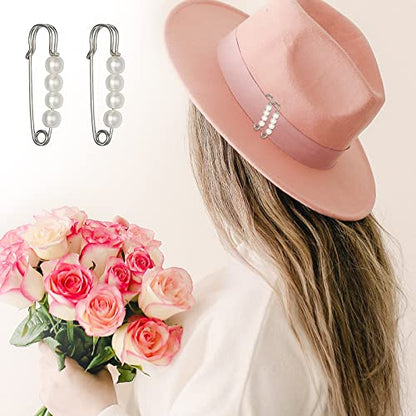 ROPAKED 9 PCS Waist Cincher Clip Pearl Brooch Pins Dress Clips Back Cinch | Waist Cincher Tightening Waistband Cardigan Clip Sweater Shawl Clips Decorated Safety Pins Collar Brooch for Women Clothing