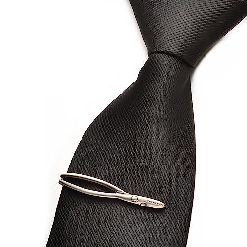 Yoursfs Electrician Tie Bar For Men Cool Tool Tie Clip 316L Stainless Steel Silver Nail Novelty Construction Tie Clips Jewelry - style: Pliers Tie Clips