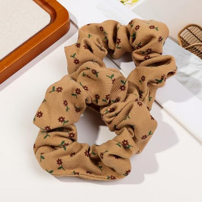 Hair Scrunchies for Women - Hair Ties No Damage Both for Thick Hair or Thin Hair Curl Hair No Crease Scrunchies Ponytail Holder No Hurt Your Hair - color: Light Pink