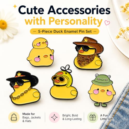 Cute Enamel Pin Sets for Backpacks and Jackets - color: JH-118