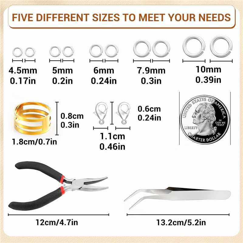 1200 Pcs Jump Rings for Jewelry Making Supplies, Necklace Repair Kit with Plier, Tweezer, Lobster Claw Clasps, Open Rings for Crafts & Keychains (1200Pcs Silver) - color: 1200Pcs Silver