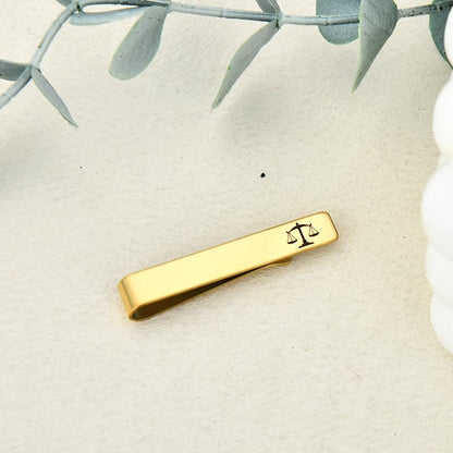 Mens Airplane Tie Clip for Boyfriend Husband Son Flight Attendant Accessories for Men - style: Gold Lawyer