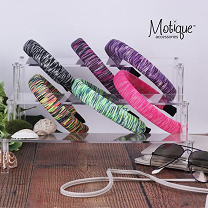 Padded Headband for Women for Women (Multi Stripe) - color: Striped Multi