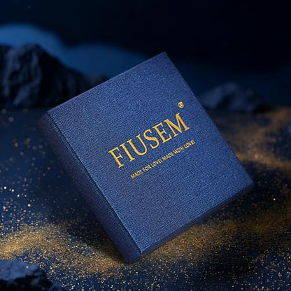 Fiusem Cuban link Mens Bracelet | 5mm/7mm/8mm Width, 7.1"/7.5"/7.9" Length Stainless Steel Bracelets for Men - color: 8mm width-gold, size: 7.1 inches