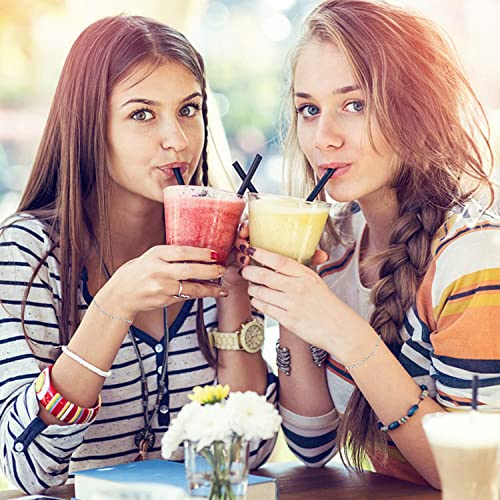 ASELFAD Morse Code Bracelets for Women, Funny Best Friend Birthday Gifts for Women Friendship Bracelets, Inspirational Jewelry, Teen Girl Gifts Trendy Stuff - style: Best Bitches