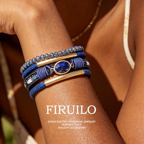 Charm Bracelet Silver Cartoon Friendship Bracelets Stainless Steel Adjustable Bangles for Women Blue - color: A-Blue