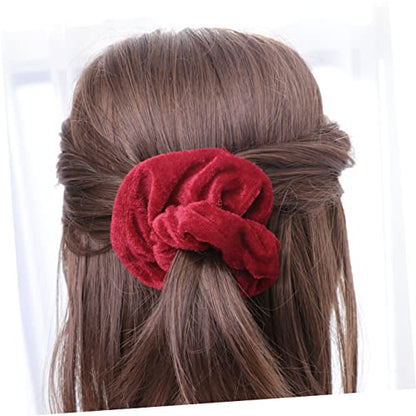 Ipetboom Unique Christmas Hair Ties 12 Pieces Elastic Hair Bands for Women Girls Ponytail Holders Fashion Hair Accessory Set
