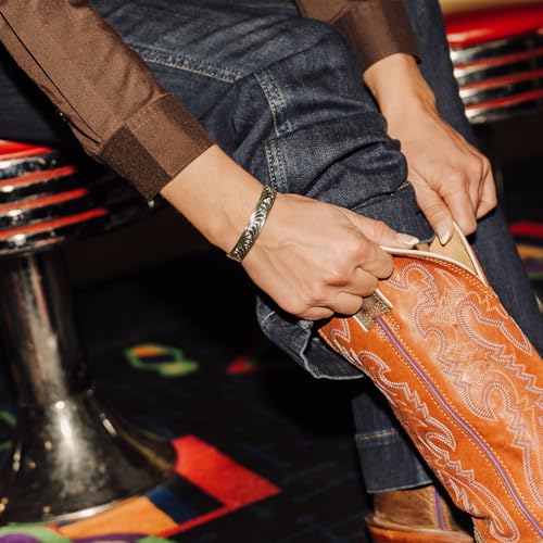 Montana Silversmiths Made in the USA Western Lifestyle Women's Cuff Bracelet - style: Olivia's Reins
