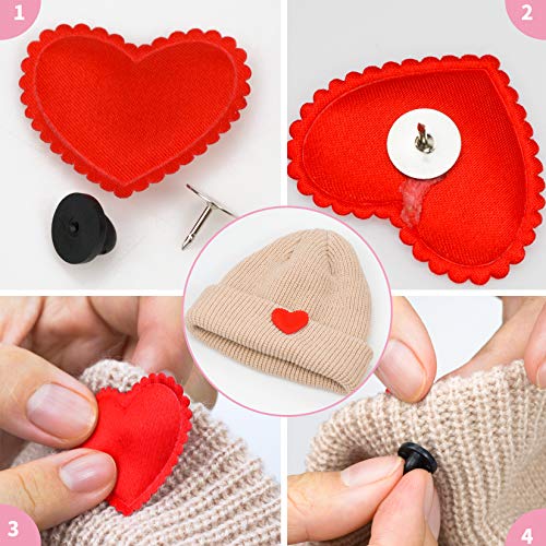 400pcs PVC Rubber Pin Backs Butterfly Clutch Pin Tie Tacks Blank for Uniform Badges Backing Holder Clasp Lapel Enamel (200 Sets) - color: black