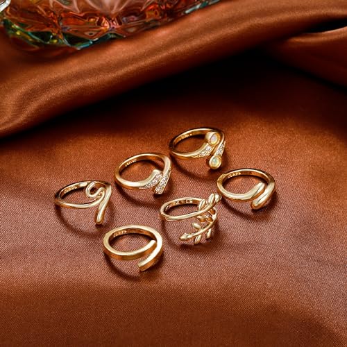 Staligue 20pcs Adjustable Toe Rings Set for Women Fingers Joint Tail Summer Beach Arrow Flower Open Rings Foot Jewelry - color: Gold-D