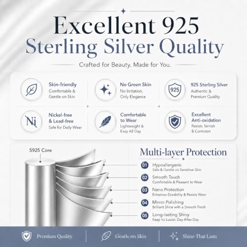 18k Gold Plated 925 Sterling Silver Chain Necklace for Women,3.0mm Thin Sturdy Paperclip Chain, Layering Necklace Tarnish Resistant Dainty Jewelry Gift 18/20/22/24/26 Inch - color: Silver, size: 18 Inch