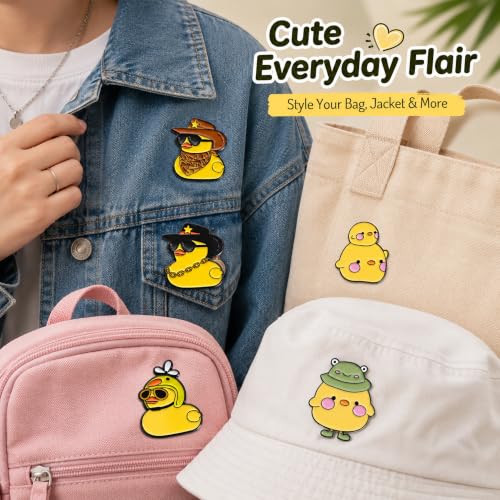 Cute Enamel Pin Sets for Backpacks and Jackets - color: JH-118
