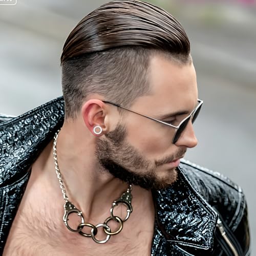 16Pcs Silicone Ear Gauges 8G-25mm Flexible Ear Tunnels Gauges Soft Expander Stretching Ear Plugs Tunnels Black & White & Clear Earring Piercings Jewelry for Men Women - color: Black&White, size: 0G(8mm)