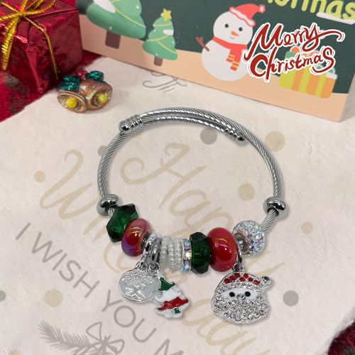 Charm Bracelets for Womens,Exquisite Cute Cartoon Friendship Silver Bracelets Stainless Steel Bangle, Womens Jewelry Suitable for Holiday Gifts and Birthday Gifts - color: z-Halloween bracelet