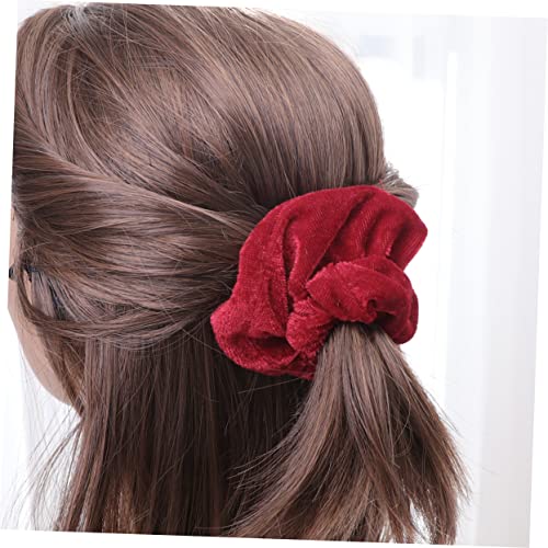 Ipetboom Unique Christmas Hair Ties 12 Pieces Elastic Hair Bands for Women Girls Ponytail Holders Fashion Hair Accessory Set