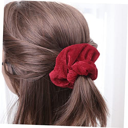 Ipetboom Unique Christmas Hair Ties 12 Pieces Elastic Hair Bands for Women Girls Ponytail Holders Fashion Hair Accessory Set