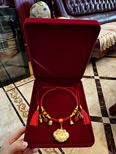 Jewelry Set Velvet Box Necklace Earring Ring Necklace Bracelet Gift Display Case Wedding Jewelry Storage Holder (Wine Red For Chunky Collar Necklace) - color: Wine Red For Chunky Collar Necklace