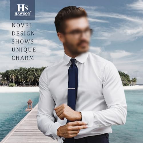HAWSON Various Tie Clips for Men Unique, Funny Novelty Mens Tie Bar, Personalized Tie Pins for Men, Theme Wedding Party Gifts - style: Mahjong