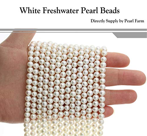 Turquoise or Pearl Bar Choker Necklace Pearl or Turquoise Beads Necklace Jewelry for Women - size: 14 Inch, style: Single White Pearl Beads