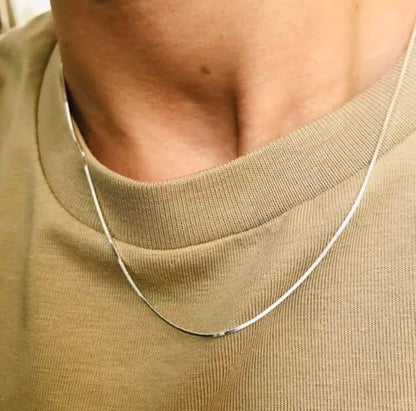 925 Sterling Silver Italian Snake Chain Necklace - Secure Lobster Clasp, Perfect for Layering - Durable Necklace & Bracelet Chains for Everyday & Special Occasions - size: 20, style: 1.2