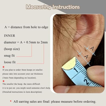 BLISI Grade 23 Titanium Nose Rings Hoops - 20G/18G/16G, 6/7/8/9/10mm Diameter, Hinged Click Rings for Nose, Lip, Helix, Cartilage, Rook - Hypoallergenic sleeper earrings, Black/Silver/Gold/Pink - color: 1PC, Black, size: 16 Gauge, 9mm