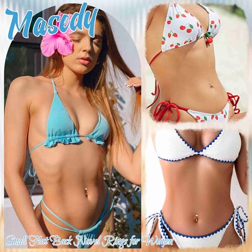3PCS 14G Surgical Steel Floating Belly Button Ring for Women Petite Belly Rings CZ Opal Flat Back Small Navel Ring with 3PCS Replacement Balls Internally Threaded Tiny Belly Piercing 6-16MM - color: Gold, size: 10mm（Regular）