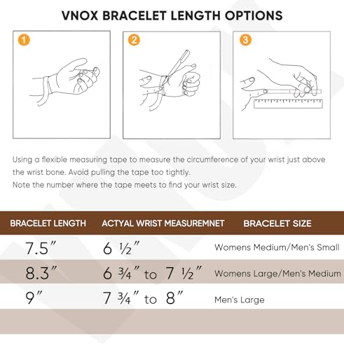 VNOX 5/7 Pcs Chain Bracelet for Men Women - Sturdy Stainless Steel Curb Width Cuban Link Chain Bracelet Set for Men Women,6.5/7/7.4/8.2/9 Inches - style: Silvering Link 1