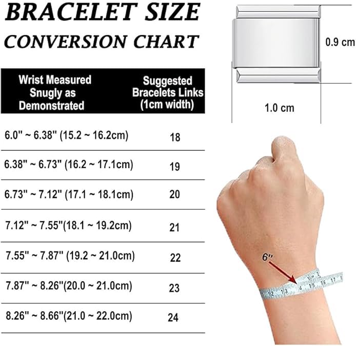 Italian Bracelet Charms,Compatible for 9mm Italian Charm Bracelets for Women,Men,Dangle,Pendant,Heart .ICG275