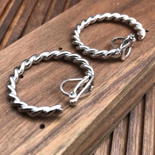 Clip On Earrings Women Gold Clip On Hoop Earrings Chunky Hoop Earring Ear Cuffs Non Piercing Statement Jewelry Gifts