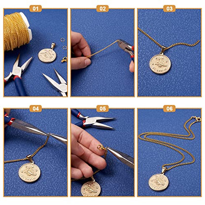Mega Pet 12pcs Stainless Steel Twelve Constellation Zodiac Sign Pendants Charms Golden Flat Round Horoscope Jewelry Charms for Bracelets Necklaces Jewerly Making - size: 29x25x3.2mm#Twelve Constellation