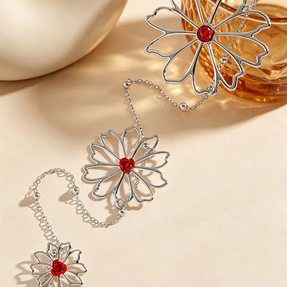 Back Body Chain for Women Boho Pearl Cross Flower Back Drop Necklace Adjustable Y-Shaped Lariat Back Jewelry - color: Silver