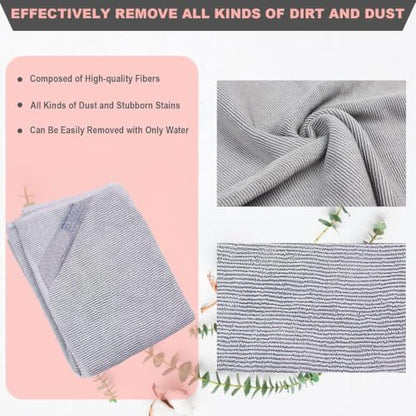 Longmann 2 x NΘrwex Enviro Cloth, Glass Cloth, Cleaning Cloth, Streaks Schatches Free (Grey 2 Pack) - color: Grey 2 Pack