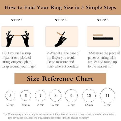 VOLUKA 4 Pcs Stainless Steel Rings for Women Set Knuckle Rings Simple Smooth Finger Stackable Rings Set Plain Band Rings for Women Men - color: White