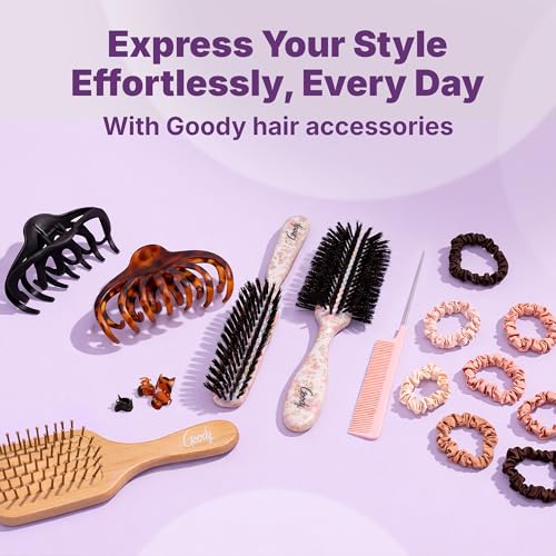 Goody SlideProof Large Hair Clips, Stylish, Secure Grip Octopus Claw Clips for Thick Hair, Styling Accessories for All Occasions & Longer Lengths, Gifts for Women & Girls, Black & Tortoiseshell, 2 Ct - style: Octopus