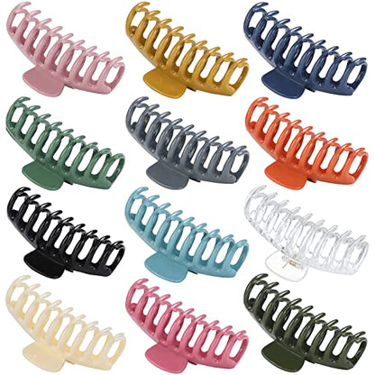 NEW LIVE 12 Pcs Hair Clips Claw Clips Hair Clips for Women Hair Accessories