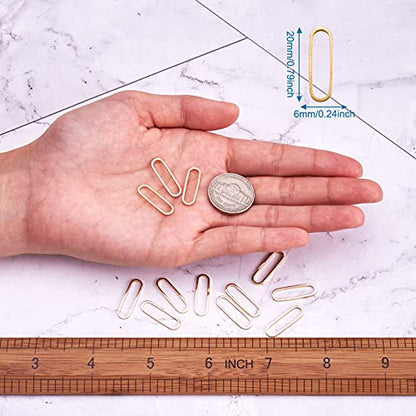 100Pcs 18K Gold Plated Charms Oval Connector Charms Linking Rings Hollow Frame Pendants Earring Hoops Open Bezel Pendants for Earrings Bracelet Necklace Macrame Making - color: 18K Gold Plated