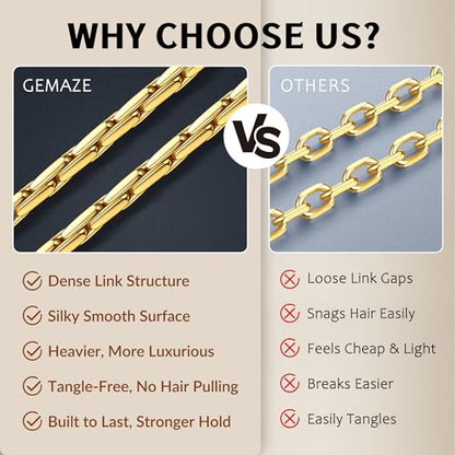 1.3mm Snake Chain 925 Sterling Silver 14K Gold Plated Chain Necklace for Women, Non-Tarnish, Tangle-Free, Silky-Smooth, Gift-Ready Luxury Chain - color: Gold, size: 16 Inch (Women's Choker Length)
