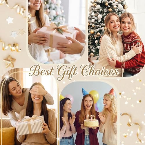 Clover Jewelry Set for Women, 18K Gold Plated Necklace Bracelet & Stud Earrings Set, Stainless Steel Non Tarnish Gold Jewelry Set, Lucky Necklace and Earring Set Gift for Her - color: White