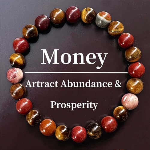 Amethyst Bracelet for Women Men, Elegant Handmade Natural Gem Stone Round Beaded Stretch Elastic Adjustable Healing Bracelets 8mm Gifts - color: AL-0164, size: Medium