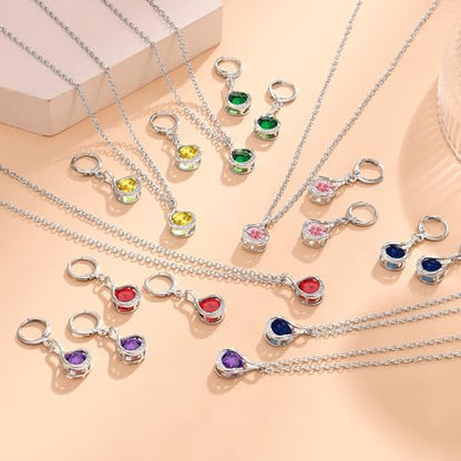 IFKM Silver Jewelry Sets For Women Rhinestone Pearl Crystal CZ Choker Necklace Earrings Bracelets Set For Bridal Bridesmaid Accessories Wedding Prom Anniversary Birthday Gifts - color: Green