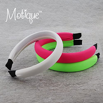 Padded Headband for Women for Women (Neon Yellow) - color: Neon Yellow