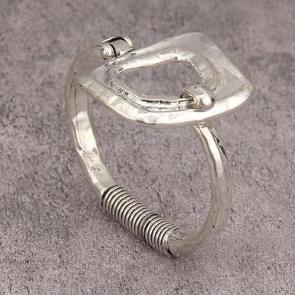 Chunky Bangle Bracelets for Women Cuff Bracelet Thick Gold Bangles Open Wide Arm Cuffs Bracelets Boho Jewelry - style: Cuff Bracelets