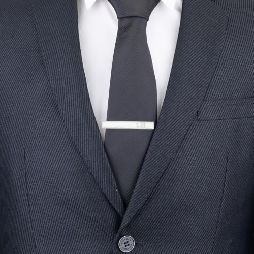 GWD Stainless Steel Tie Clips for Men Classic Tie Bar Clip Set | Ideal Gift for Father, Husband, Boyfriend, Business, Wedding, Tie clip With Gift Box - style: 3pcs-1