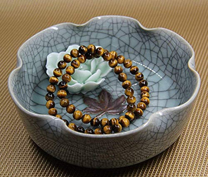 Angelstones Gemstones 6mm Round Beads Healing Crystal Bracelet for women | Natural Gemstone, Handmade Gifts for Women, Healing Crystal Round Beaded Stretch Bracelets, Unisex Jewelry for Women and Men - color: Golden Tiger Eye