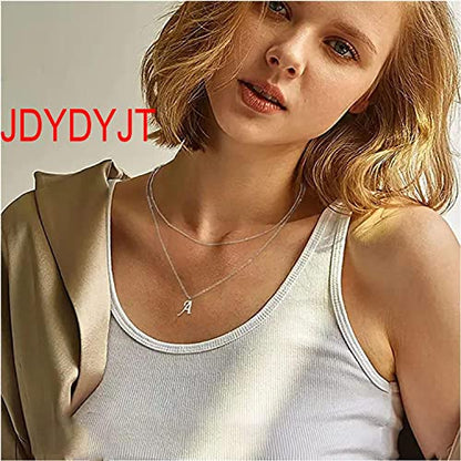 Stainless Steel Initial Letter Connector Charms Alphabet Pendant Diy Craft for Jewelry Making Necklaces Bracelets Keychain - color: Stainless Steel J