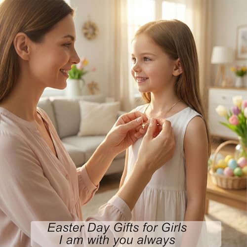 Poxtex Cross Necklace for Women Teen Girls, Dainty 14K Gold Silver Plated Cross Choker Jewelry Non Tarnish Waterproof Cute Simple Small Necklace Christian Baptism Religious Faith Jewelry Gifts - color: 02 Tiny Cross - Silver