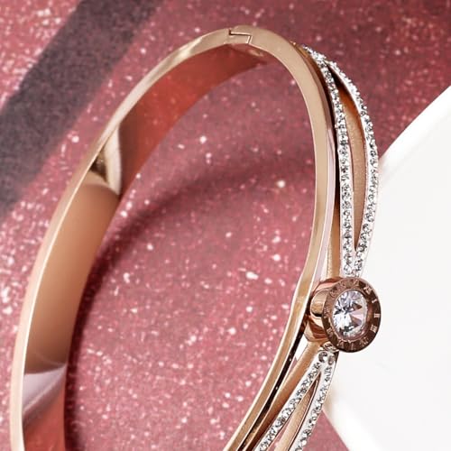 18K Gold Bangle Bracelets for Women 925 Sterling Silver Bracelets Bracelets Adjustable Boho Bracelets Stackble Cuff Bangle Bracelets for Men Women Chunky Gold Bangle Open Cuff Bracelets Christmas Gift - color: Bracelets-08
